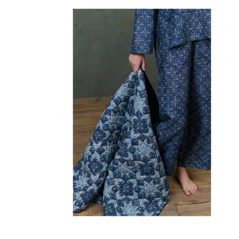 Louise Misha  Aneka patchwork blanket in organic cotton